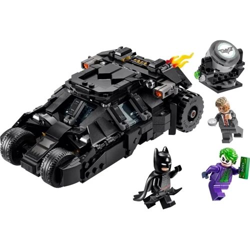 Конструктор LEGO Super Heroes Бэтмен Тумблер против Двуликого и Джокера 429 деталей (76303): Рекомендуемый возраст 8+