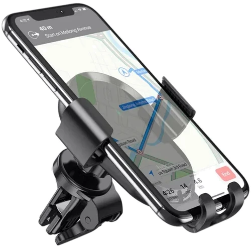 Держатель Hoco Car Holder Air Vent CA105 Black: Особенности wireless charging, автодержатель