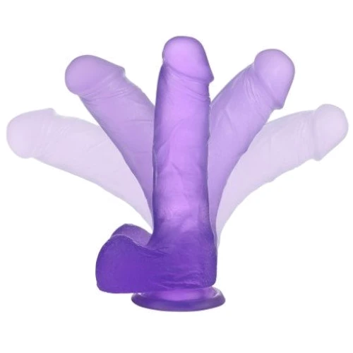 Фаллоимитатор LoveToy Jelly Studs Medium Purple