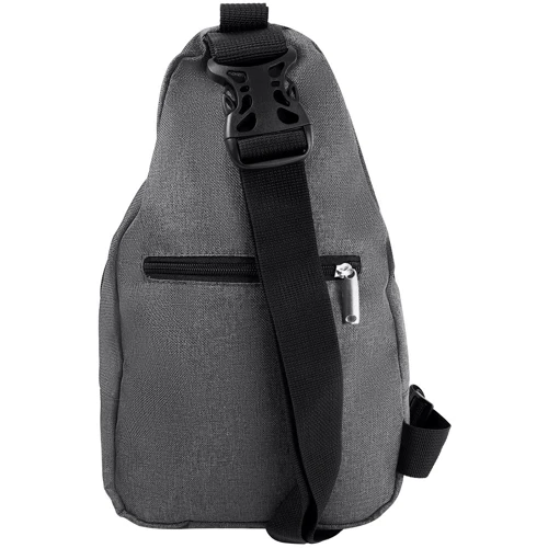 Чоловіча сумка-слінг DNK Leather темно-сіра (DNK-JOKER№3-BAG-10): Країна виробник Україна