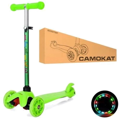 Самокат iTrike MINI салатовый (BB3-013-4-H-GR)