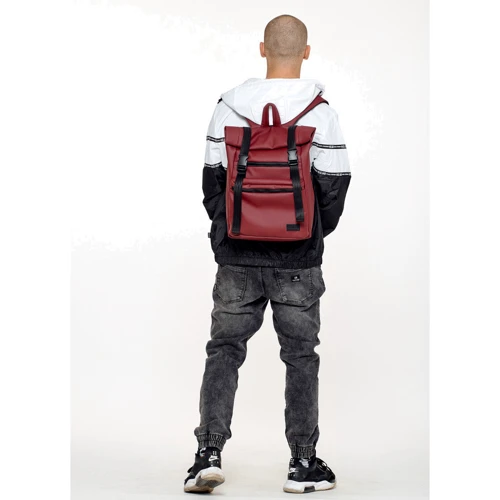 Мужской рюкзак Sambag RollTop LTT бордовый (24238005m): Пол Мужской