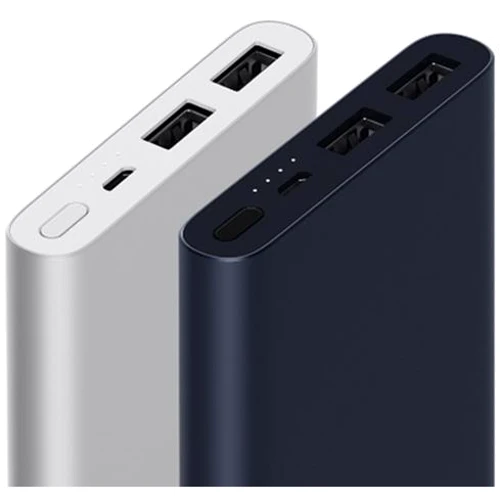 Зовнішній акумулятор Xiaomi Mi Power Bank 2i (2S) 10000mAh Dual USB Quick Charge 2.0 Black (PLM09ZM): Кількість USB 2
