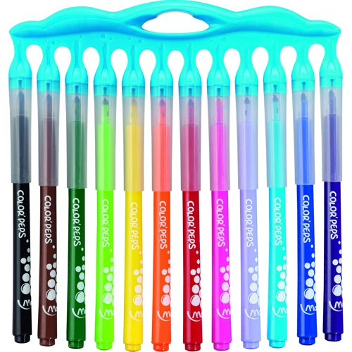 Фломастери Maped COLOR PEPS LONG LIFE Innovation, 12 кольорів (MP.845045): Тип Cтандарт