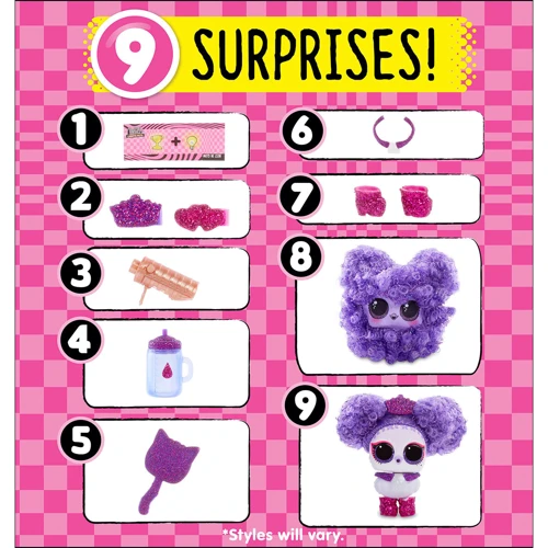 Игровой набор L.O.L SURPRISE! S6 W1 серии "МОДНЫЕ ПРИЧЕСКИ" - Мой любимец (564881-W1) фото 27