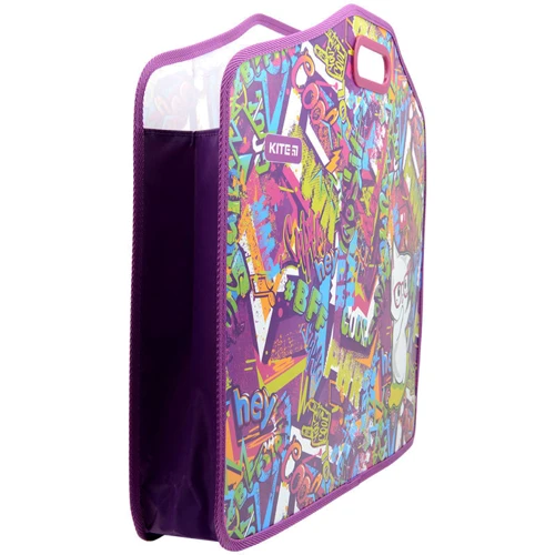 Портфель на липучке Kite Chilling Cat 1 отделение A3+ (k22-208-01): Тип Портфель