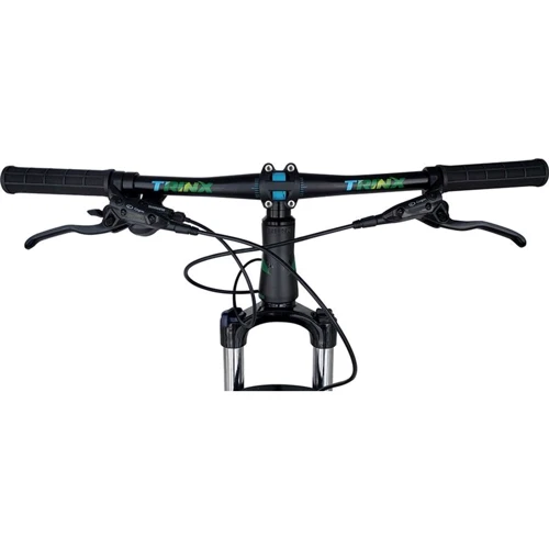 Электровелосипед Trinx E-Bike X1E 26" рама-17" Matt-Black-Green-Blue (X1EMBGB): Цвет черный
