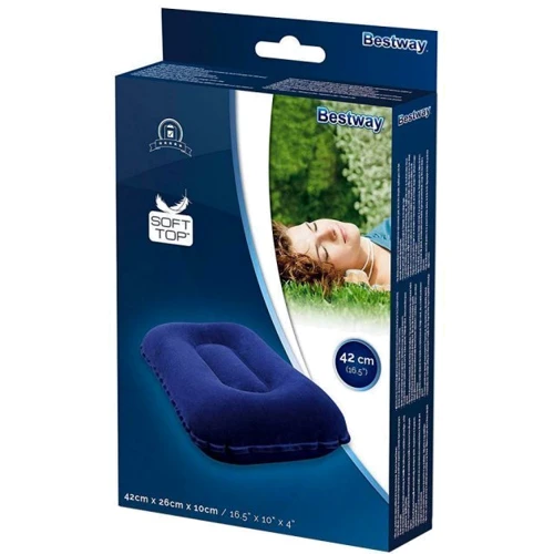 Надувная подушка Bestway 42х26х10 см 67121 (blue): Производитель Bestway
