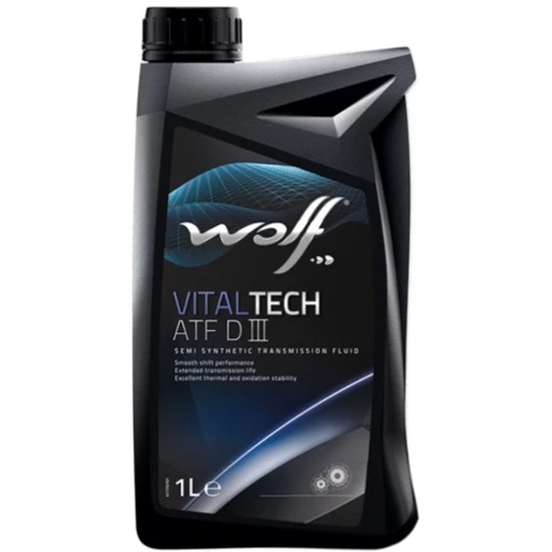 Трансмиссионное масло WOLF VITALTECH ATF DIII 1Lx12
