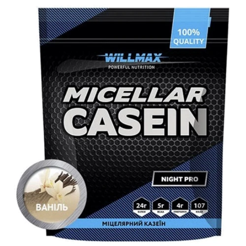 Протеин Willmax Micellar Casein 900 g /30 servings/ Vanilla