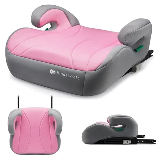 Автокресло бустер KinderKraft I-BOOST I-Size Pink (Hnrt_4815)