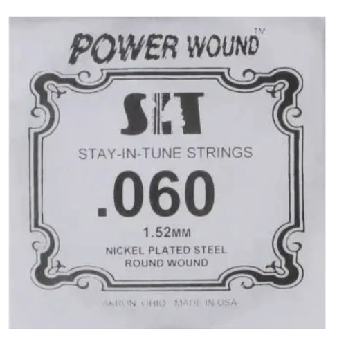 Струна для гитар Струна для электрогитары SIT STRINGS 060PW