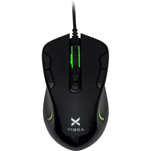 Мышь Vinga MSG-307 black: Количество кнопок 8