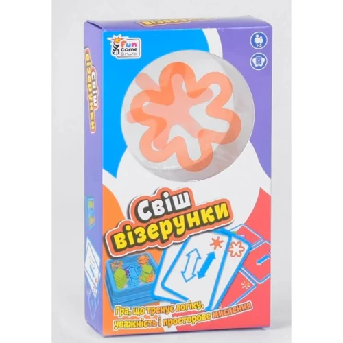 Настольная игра 4FUN Game Club Свиш узоры 42 карты (UKB-B 0037-2)