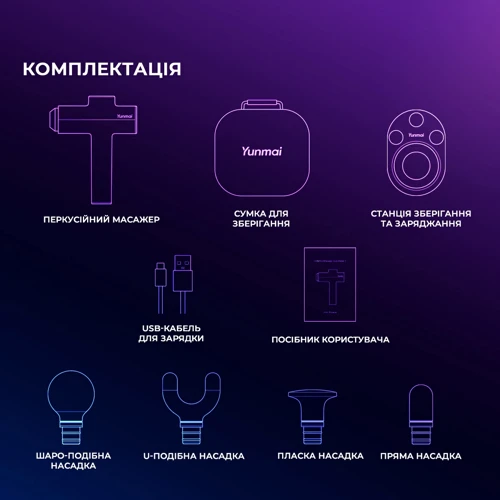 Массажер Yunmai Massage Gun Prime 2 (YMFG-M418)