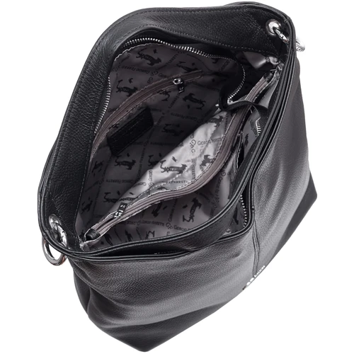 Жіноча сумка-мішок Giorgio Ferretti чорна (SHIGF2020724-black): Тип Сумки