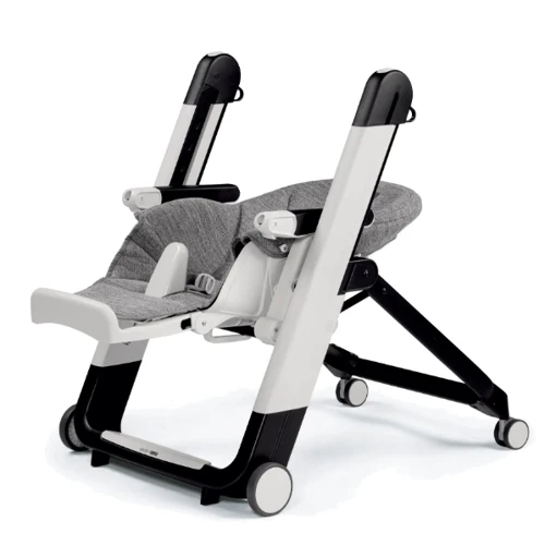 Стільчик для годування Peg-Perego Siesta Follow Me Wonder Grey сірий плямостійкий (IH03000000WD53): Тип классический стульчик
