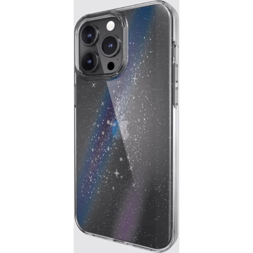 Чехол для iPhone SwitchEasy Cosmos Double-Layer In-Mold Decoration Bumper Nebula (SPH56P177NU23) for iPhone 15 Pro: Цвет прозрачный