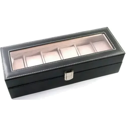 Скринька Скринька для годинника чорна (30,5х11х8 см) DN30775