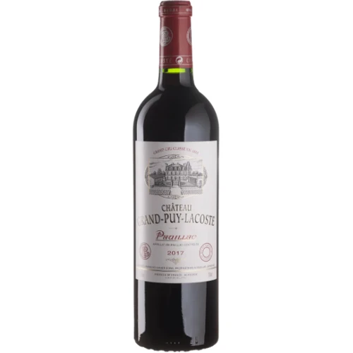 Вино Chateau Grand-Puy-Lacoste 2017 червоне сухе 0.75 л (BWT3063)