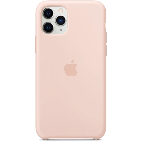 Чехол для iPhone Apple Silicone Case Pink Sand (MWYM2) for iPhone 11 Pro: Материалы силикон