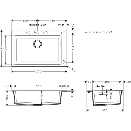 Hansgrohe S51 S510-F660 43313290