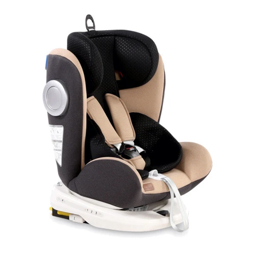 Автокресло Lorelli LUSSO SPS ISOFIX (0-36кг) (beige/black): Крепление Isofix есть