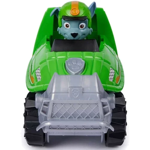 Большой спасательный автомобиль-трансформер Paw Patrol Джунгли Щенячий патруль с водителем Рокки (SM17776/0648) фото 5