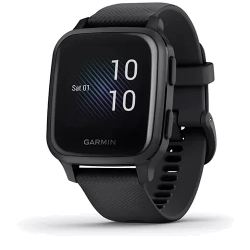 Смарт-часы Garmin Venu Sq Music Fitness Watch Black with Slate Bezel (010-02426-10)