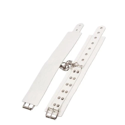 Оковы Leather Restraints Leg Cuffs, white