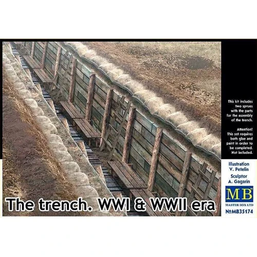 Модель Master Box Траншея. (Вторая мировая война) (MB35174)