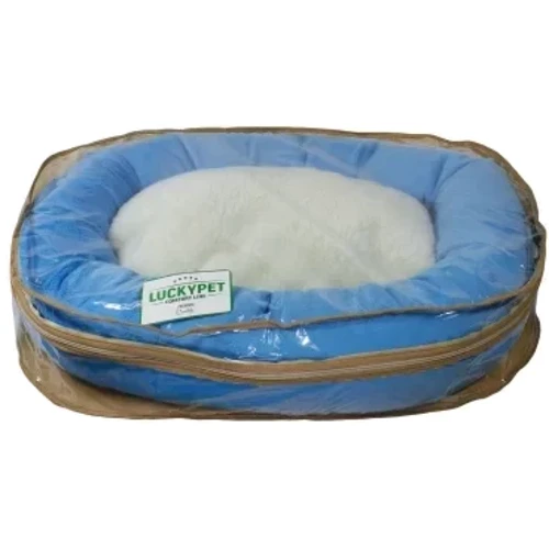 Лежак Luсky Pet Роксі №3 Блакитний 52х65х14 см (218069): Матеріал Текстиль