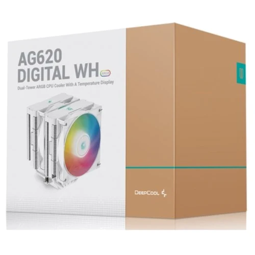 Кулер Deepcool AG620 Digital WH ARGB (R-AG620-WHADMN-G-2) фото 9