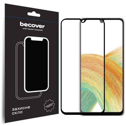Аксессуар для смартфона BeCover Tempered Glass Black for ZTE Blade A33 Plus (710173)