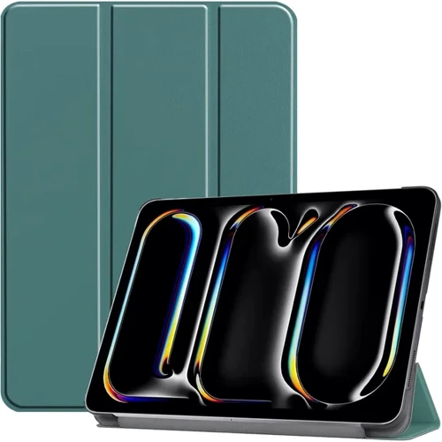 Аксесуар для iPad BeCover Smart Case Dark Green для iPad Pro 11 M4 2024 (711623): Матеріал искусственная кожа