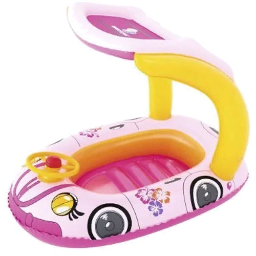 Бассейн Bestway надувной детский игровой центр 34103 (pink) 98х66 см фото 1