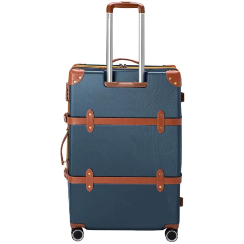 Чемодан Semi Line 28" (L) Blue/Brown синий/коричневый (T5672-4): Фактура Матовая