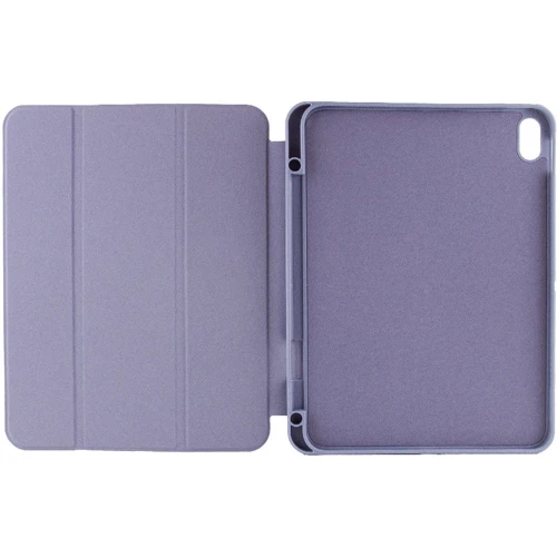 Аксессуар для iPad Epik Smart Case Blue Lavender Gray for iPad 10.9 (2022 / 2024) / iPad 11 2025: Особенности отделение для стилуса, Приятен на ощупь, Складывается в подставку, Стильный дизайн, Удобно держать в руке