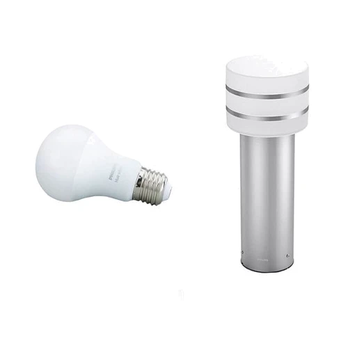 Вуличний ліхтар Philips Tuar pedestal inox 1x9.5W 230V (17405/47/P0) фото 3