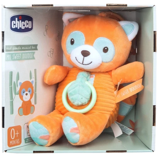 М'яка музична іграшка Chicco My Sweet Dou Dou Червона панда (11042.00): Призначення іграшки Дрібна моторика, Слухове сприйняття, Кмітливість, Сенсорні навики, Допитливість, Координація рухів