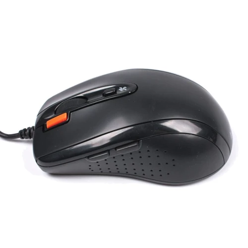 Мишка A4 Tech N-70FX-1 Black: інтерфейс підключення дротова USB
