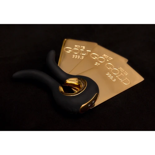 Эксклюзивный вибромассажер Gvibe MINI GOLD с 24К золотом (Англия). Лимитированный выпуск!