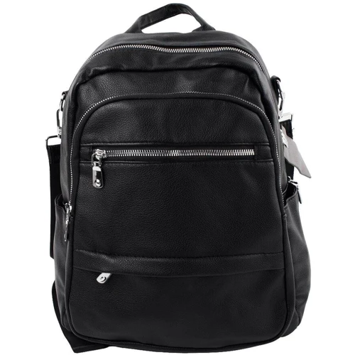 Жіночий рюкзак Valiria Fashion чорний (ODA365110-black): Матеріал Искусственная кожа