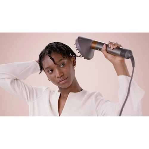 Стайлер Dyson Airwrap Complete Long Volumise Prussian Blue/Copper (581143-01) (EU): Покрытие нагревательного элемента Керамическое