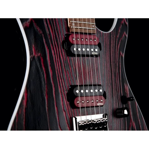 Електрогітара CORT KX300 Etched (Black Red) фото 10