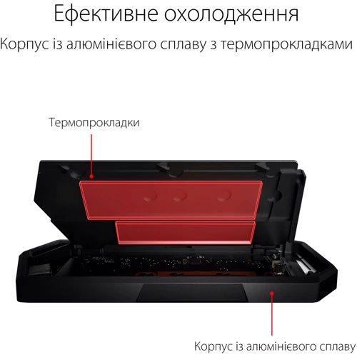 Аксессуар для накопителя ASUS SSD M.2 PCIe NVMe STRIX ARION ESD-S1C/BLK/G/AS USB 3.1 Gen2 (ESD-S1C/BLK/G/AS) фото 4