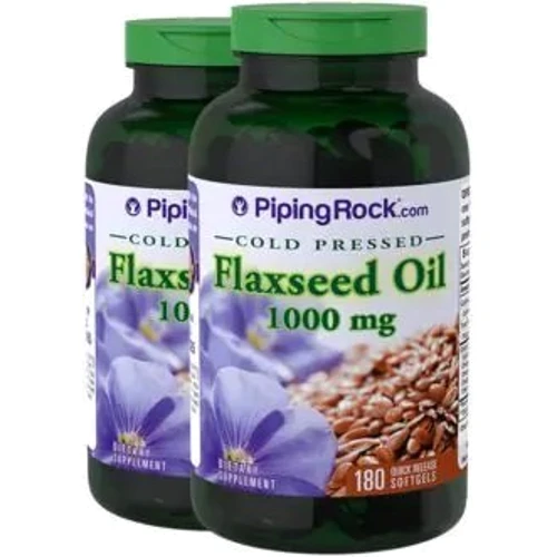 Piping Rock Flaxseed Oil 1000 mg 180 caps Лляна олія (органічне)