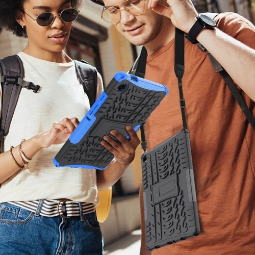 Аксессуар для планшетных ПК BeCover Armored Shockproof Case with Stand Blue for Samsung Galaxy Tab A9 Plus SM-X210/SM-X215/SM-X216 (710761) фото 9
