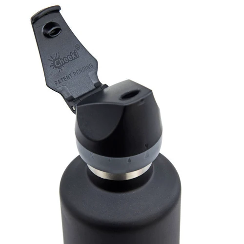 Термобутилка Cheeki Active Bottle Insulated 600 мл - Matte Black фото 4
