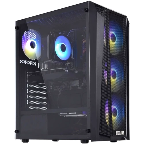 Персональный компьютер (ПК) ARTLINE Gaming X48 Windows 11 Home (X48v18Win): Объем накопителя 2 ТБ HDD + 1 ТБ SSD